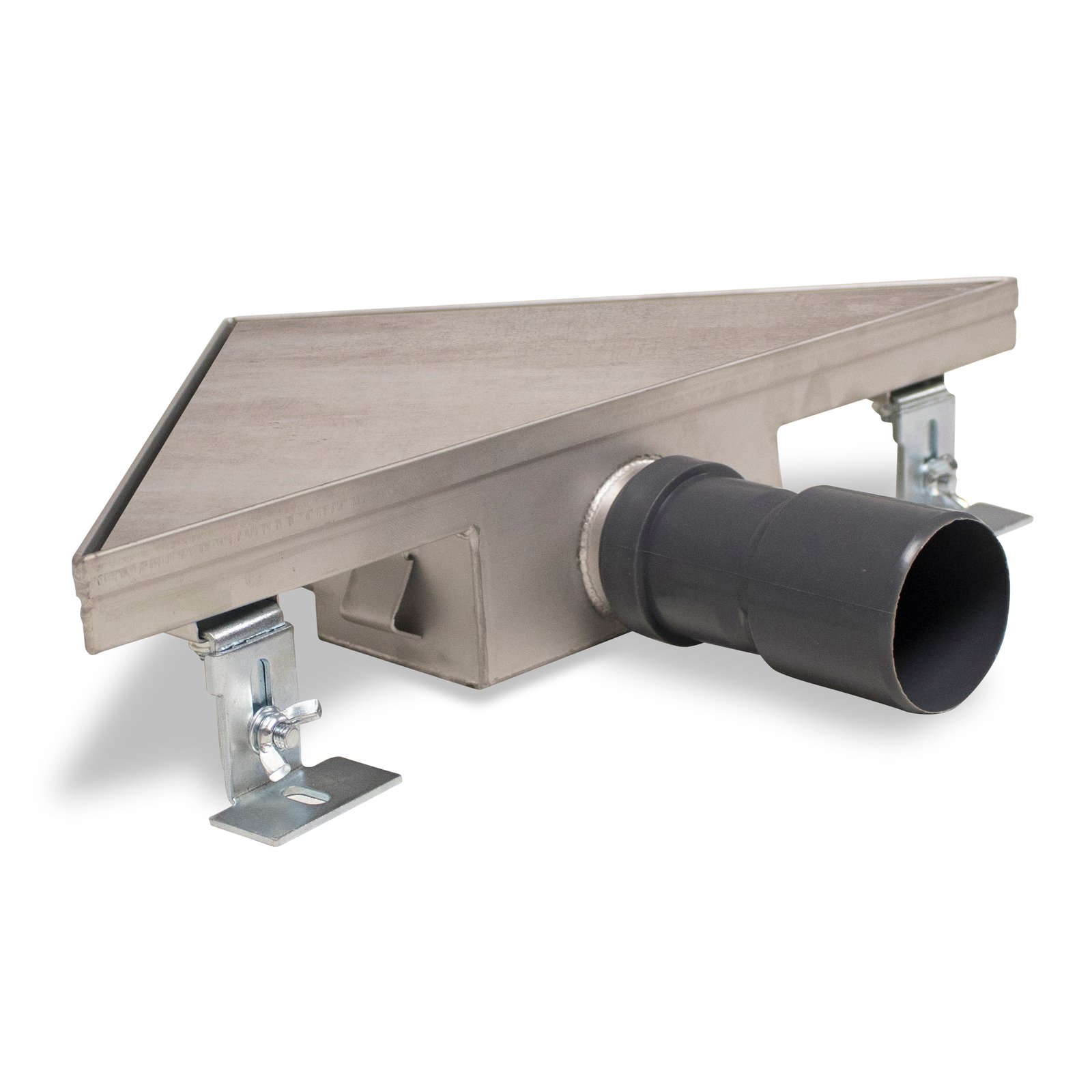 DT250T03-01.jpg Desagüe Triangular Atrim Aqua Ceramic 25 cm Acero Inoxidable - Image 1