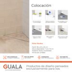 Desagüe Triangular Atrim Aqua Ceramic 25 cm Acero Inoxidable - Image 4