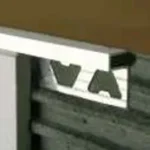 Guardacanto Quadra Atrim 12x10 mm Aluminio Cromo Mate - Image 2