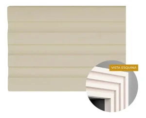 Moldura de Exterior Atenneas Wing Decó 150x40 mm Arena