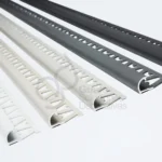 Guardacanto Bullnose Stone Collection Atrim 12 mm Aluminio Tiza - Image 3