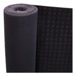 Piso de Goma PVC Moneda Negro 1mm x m² - Image 4