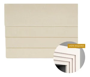 Moldura de Exterior Atenneas Wing Decó 150x38 mm Arena