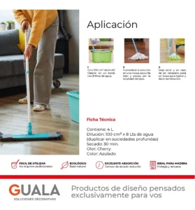 Limpiador para Pisos de Madera Cleaner Kekol Bidón 4 l - Image 3