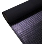 Piso de Goma PVC Moneda Negro 1mm x m²