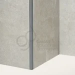 Guardacanto Quadra Stone Collection Atrim 12x10 mm Aluminio Concreto Mate - Image 2
