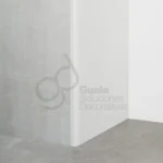 Guardacanto Bullnose Stone Collection Atrim 12 mm Aluminio Tiza - Image 2