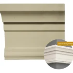 Moldura de Exterior Atenneas Wing Decó 125x90 mm Arena