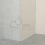 Guardacanto Quadra Stone Collection Atrim 12x10 mm Aluminio Marfil Mate - Image 2