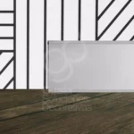 Zócalo de Acero Inoxidable Atrim Apolo 70 mm Esmerilado - Image 2