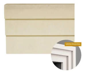 Moldura de Exterior Atenneas Wing Decó 200x67 mm Arena