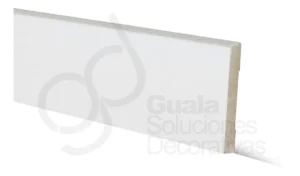 Zócalo Contramarco Curvo Atenneas 7.5cm x 12mm MDF Prepintado Blanco 2.6m - Image 2