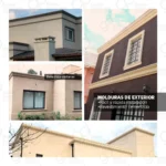 Moldura de Exterior Atenneas Wing Decó 130x130 mm Arena - Image 4