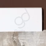 Zócalo Contramarco Curvo Atenneas 5.6 cm MDF Prepintado Blanco 9 mm x 2.75m - Image 3