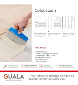 Adhesivo K650 con Memoria para Piso Técnico Adhekol Kekol Balde 4 kg - Image 3