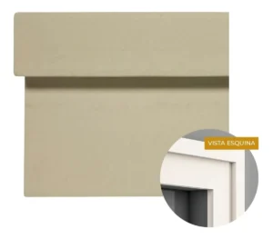 Moldura de Exterior Atenneas Wing Decó 150x45 mm Arena