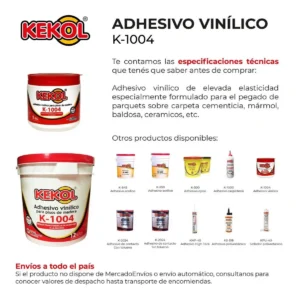 Adhesivo Vinílico para Parquet Kekol Balde 12 kg - Image 2