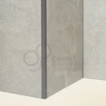 Guardacanto Quadra Stone Collection Atrim 12x10 mm Aluminio Níquel Oscuro Mate - Image 2