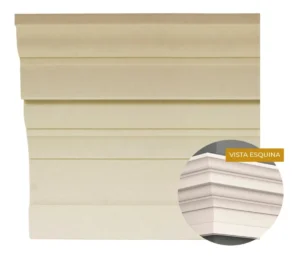 Moldura de Exterior Atenneas Wing Decó 350x230 mm Arena