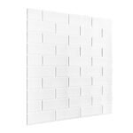 Placas 3D Autoadhesivas Subway Blanco Revestimiento Lifewall 70x75 cm Pack x10 - Image 3