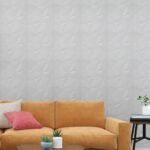 Placa 3D Autoadhesiva Triángulo Blanco Revestimiento Lifewall 70x70 cm Pack x10 - Image 2