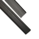 Protector Nariz Escalón Frigg Secure 5 cm Perfil de PVC Negro 1.2 m