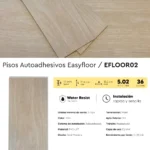 Piso Vinílico Autoadhesivo Easyfloor Yalo 1.5 mm LVT Tránsito Residencial Frigg 5.02m² - Image 5