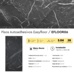 Piso Vinílico Autoadhesivo Easyfloor Nerco 1.5 mm LVT Tránsito Residencial Frigg 5.04m² - Image 6