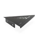 Estante Esquinero Triangular Abstracto Atrim Aplicable Negro Mate 23 cm - Image 2