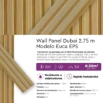 Revestimiento Wall Panel Dubai Euca EPS Mate 2.75 m - Image 4