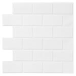 Frigg 30.5X30.5 cm PU Subway Blanco Brillante