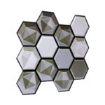 Frigg 30X30 cm PVC Hexágono Gris Mate - Image 2