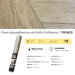 Piso Vinílico Autoadhesivo en Rollo Vinilhome Dubai 1.5 mm LVT Tránsito Residencial Frigg 1.8m² - Image 8