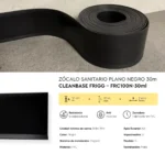 Zócalo Sanitario Plano Negro CleanBase Frigg 10 cm 30m - Image 5