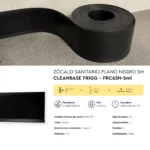 Zócalo Sanitario Plano Negro CleanBase Frigg 6.5 cm 5m - Image 5
