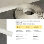 Zócalo Sanitario Curvo Blanco Hueso Chico CleanBase Frigg 2.5 cm 30m - Image 5
