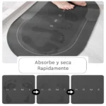 Alfombra para Baño Antidezlizante Bathmat Frigg 60x40cm Marino - Image 5