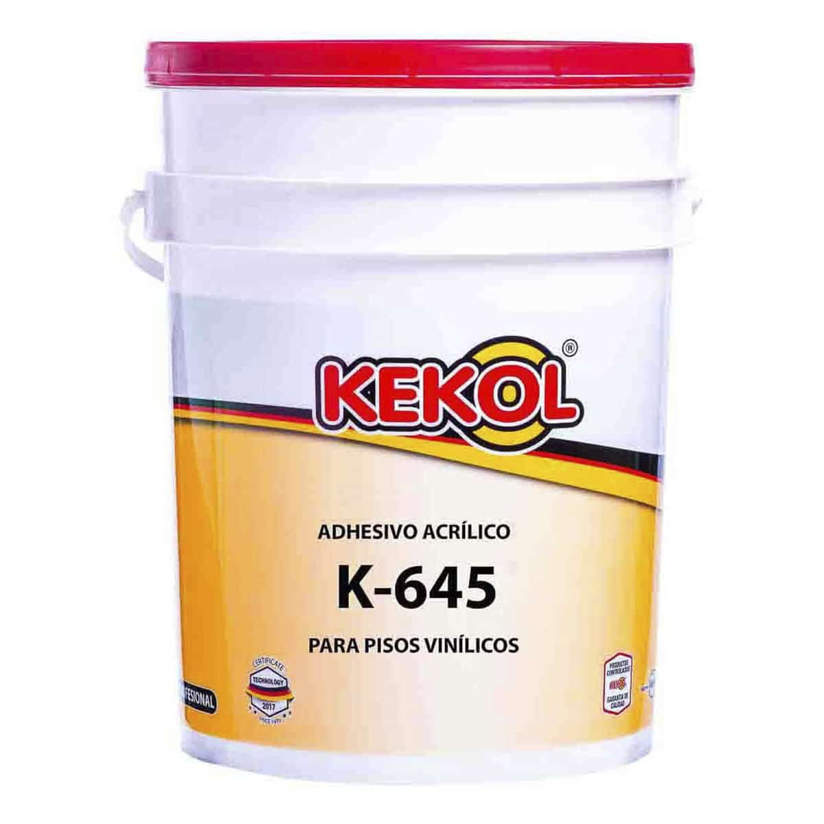 K645-25-01.jpg Adhesivo Acuoso para Piso Vinílico Adhekol Kekol Balde 25 kg - Image 1