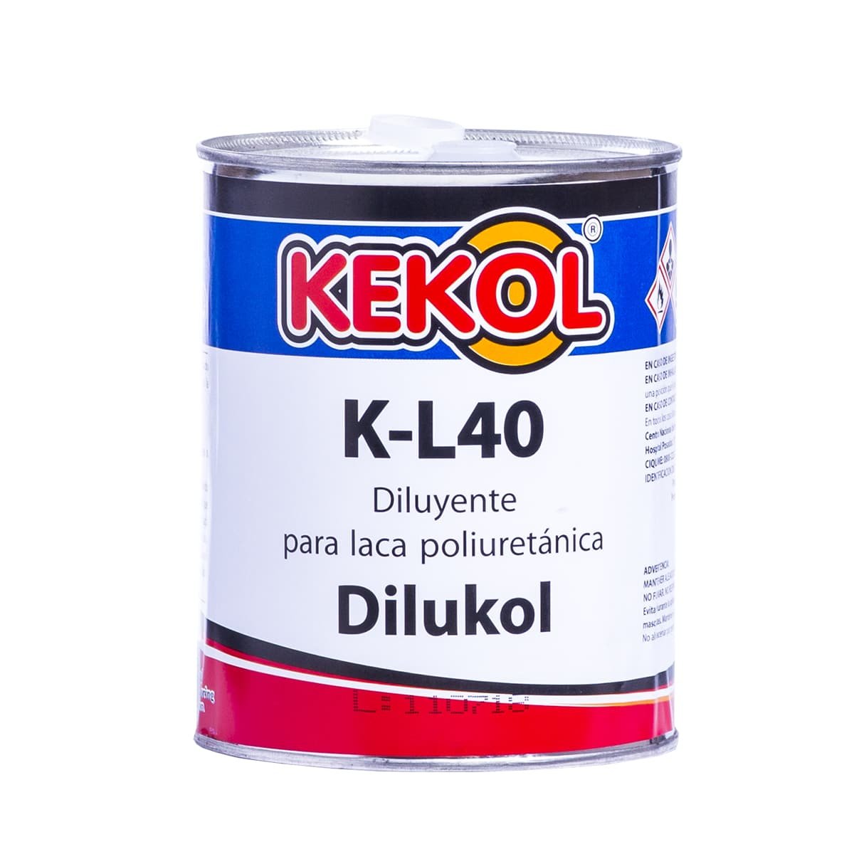 KL40-01.jpg Diluyente para Lacas Poliuretánicas Dilukol Kekol Lata 4 l - Image 1