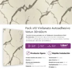 Vinilanato Autoadhesivo Decorativo 30x60 Vetun Pack x 10 Lifewall 1.8 m² - Image 7