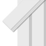 Revestimiento Wall Panel Lifewall Concept 125 MDF Blanco