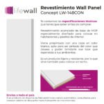 Revestimiento Wall Panel Lifewall Concept 148 MDF Blanco - Image 4