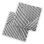 Placa 3D Autoadhesiva Patron II Grey Platinum 50x50 cm Revestimiento Lifewall Pack x5 - Image 3