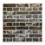 Placa 3D Autoadhesiva Classical Brick Plomo Revestimiento Lifewall 70x70 cm Pack x10 - Image 2