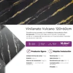 Caja Vinilanato Decorativo Autoadhesivo 60x120 Mármol Vulcano 10.8 m² - Image 4