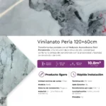 Caja Vinilanato Decorativo Autoadhesivo 60x120 Perla 10.8 m² - Image 5