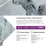 Vinilanato Decorativo Autoadhesivo 60x120 Placa de Perla - Image 5