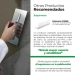 Malla de Revoque Vetromesh 5x5 mm 90 gr/m² Rollo 50 m - Image 5