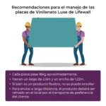 Revestimiento Pared Lifewall Vinilanato Luxe Grafito PVC UV Simil Mármol 122x260cm - Image 3