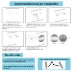 Espejo LED Rectangular Duna Horizontal MirrorOn 60x80 cm Luz Cálida - Image 11